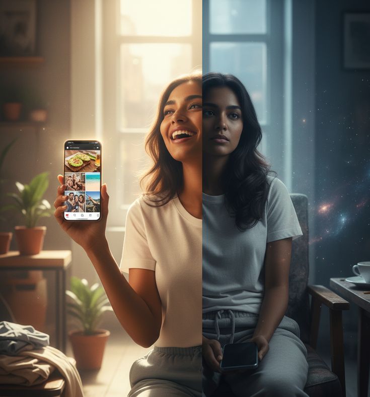 Abstract curved line suggesting gentle motion